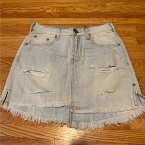 M NWT Women's Brand New Revolve One Teaspoon Brando Denim Skirt